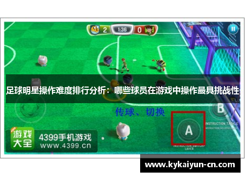 足球明星操作难度排行分析：哪些球员在游戏中操作最具挑战性